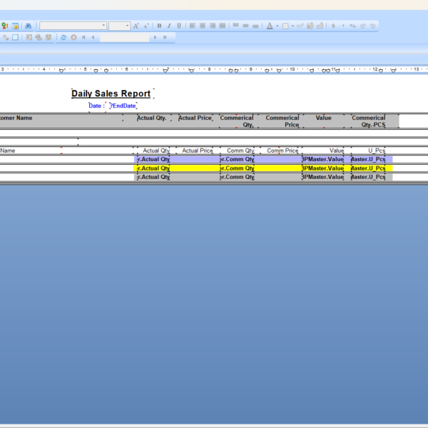 SAP B1 SQL Report